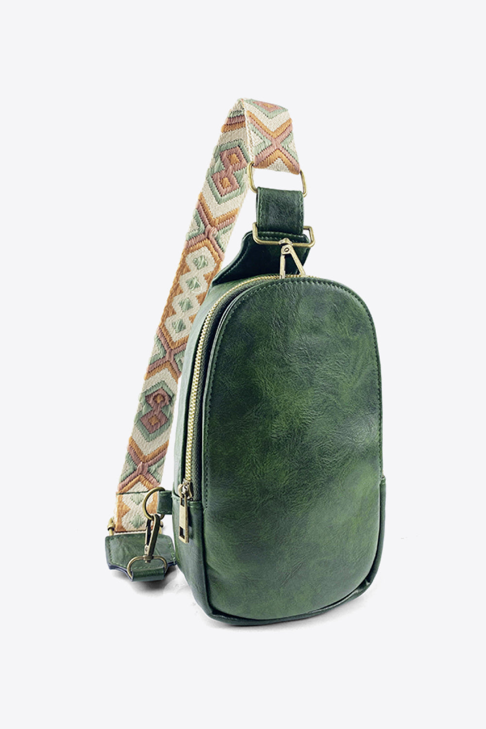 Leather Meadow Satchel Bag