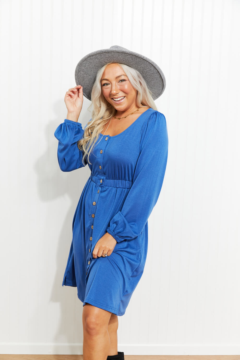 Lily Long Sleeve Mini Dress