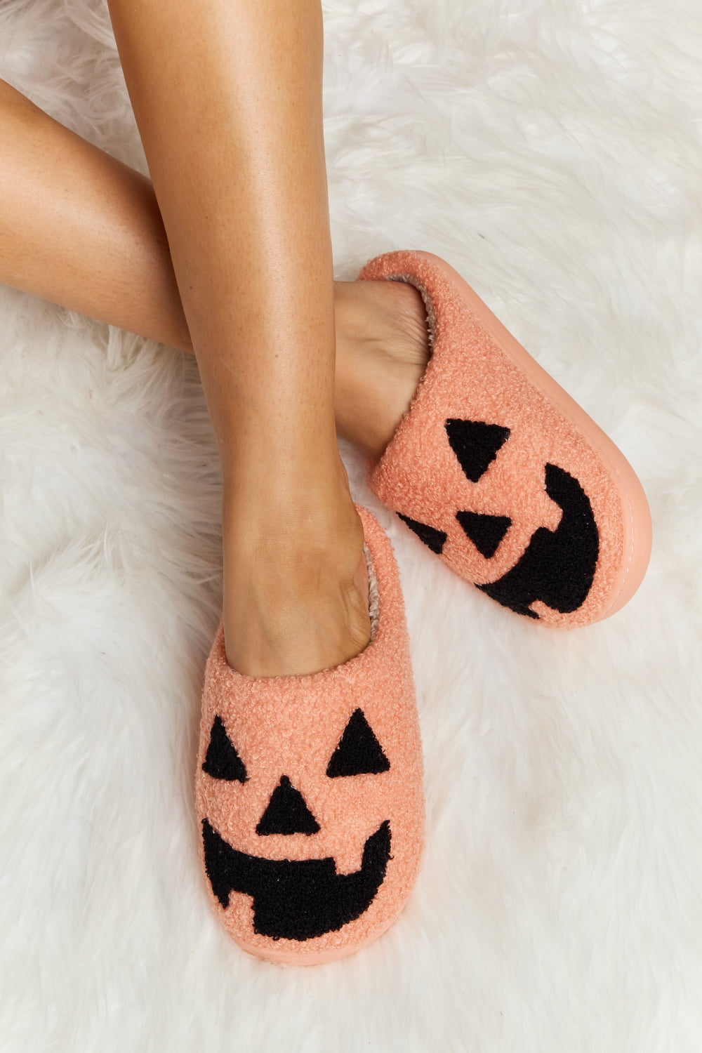 Cozy Printed Plush Slippers