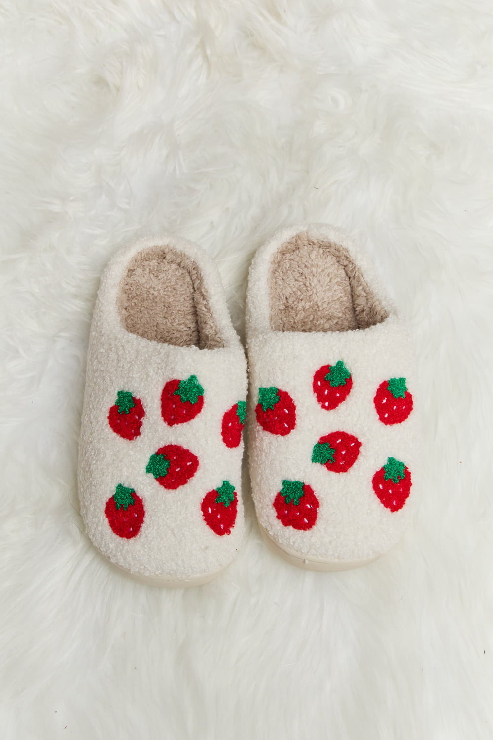 Cozy Printed Plush Slippers