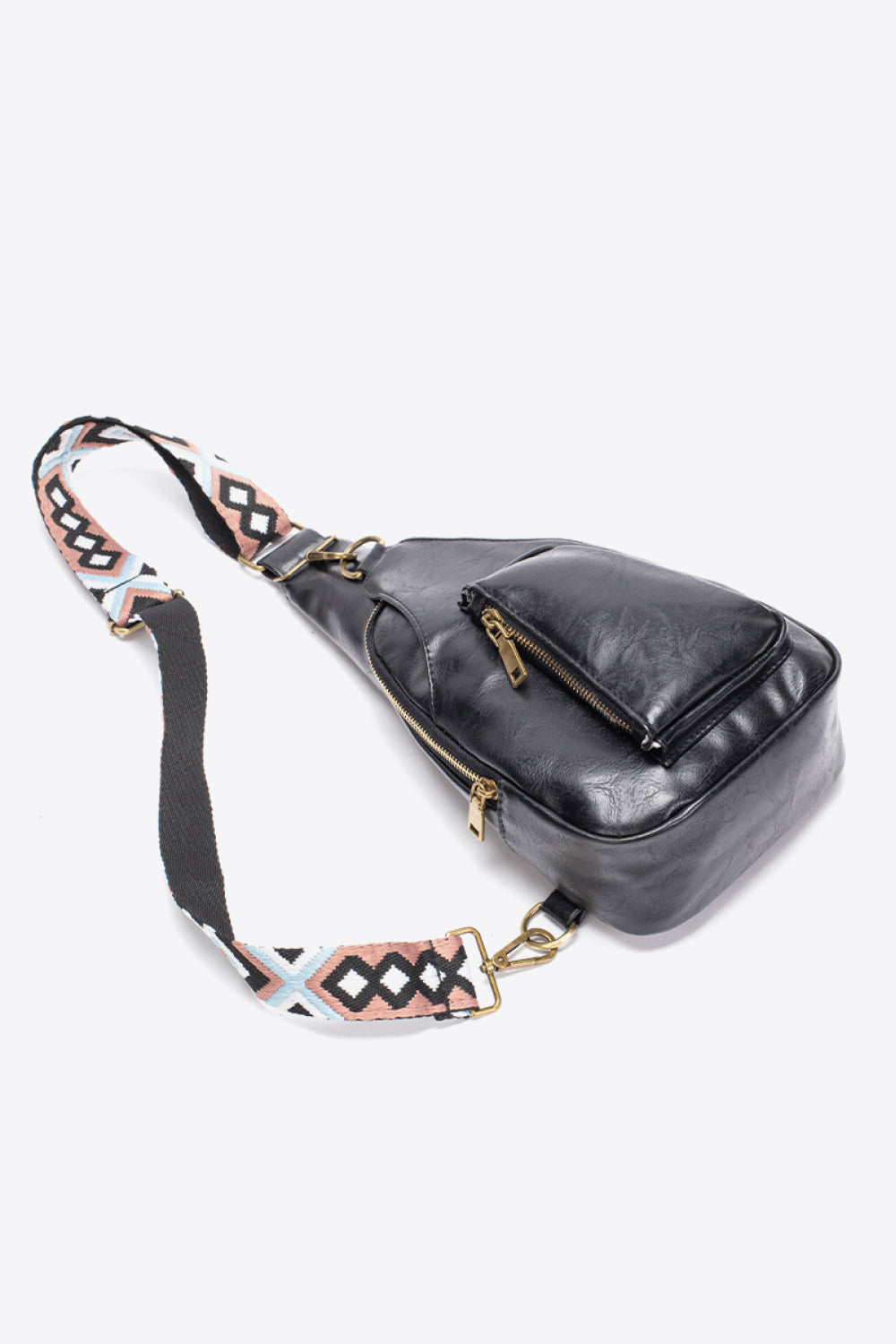 Iris Faux Leather Sling Bag