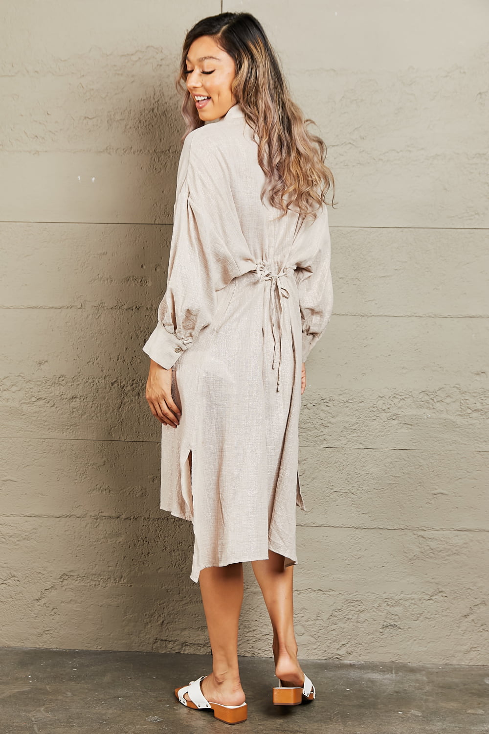 Raya Button Down Dress