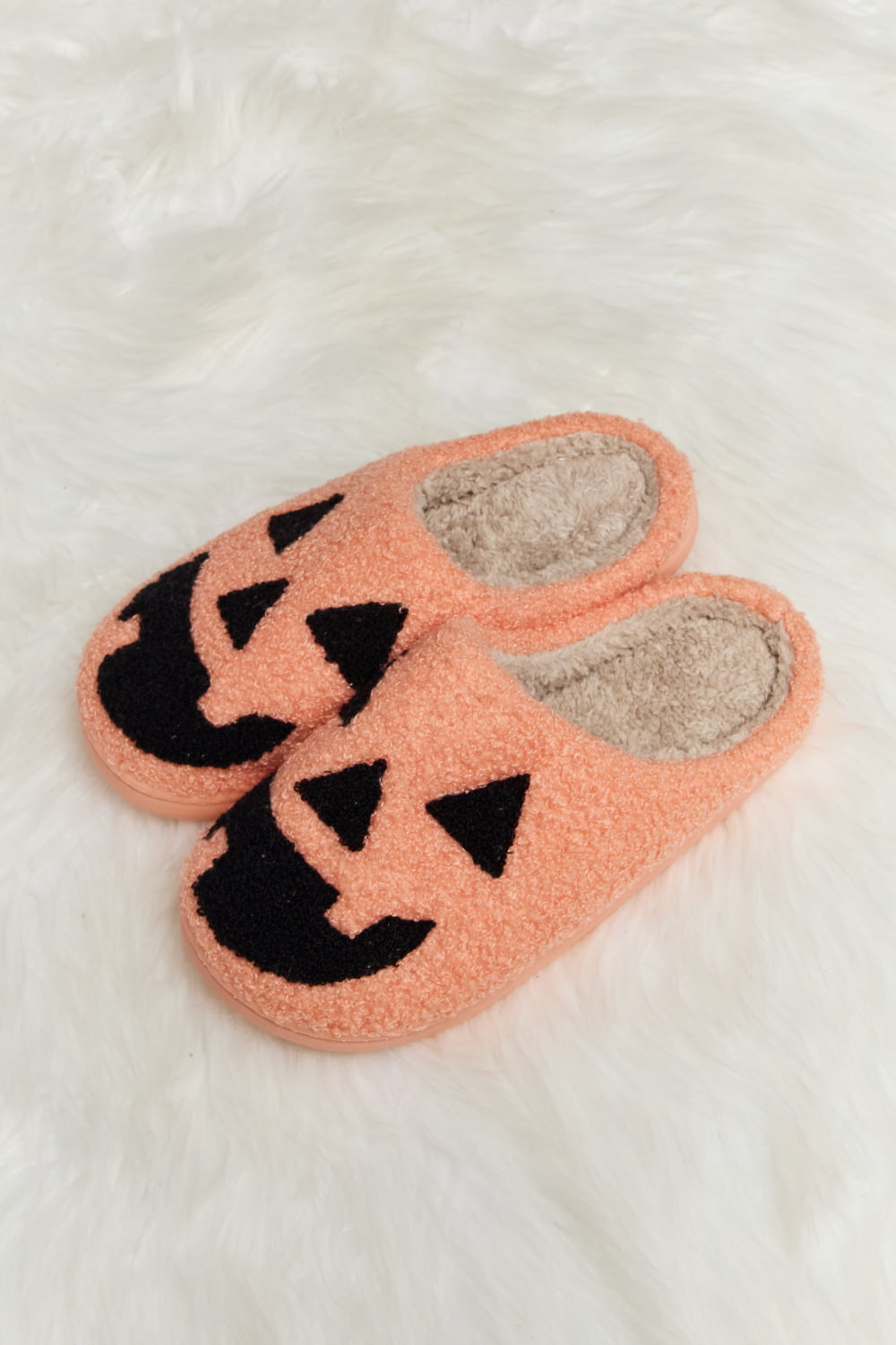 Cozy Printed Plush Slippers