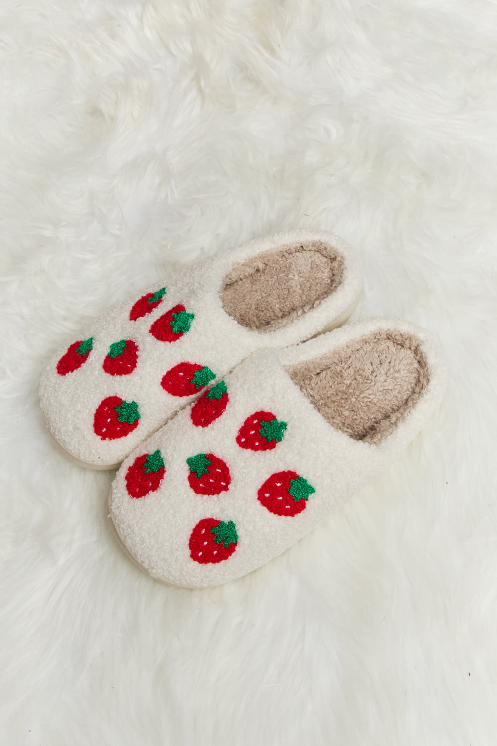 Cozy Printed Plush Slippers