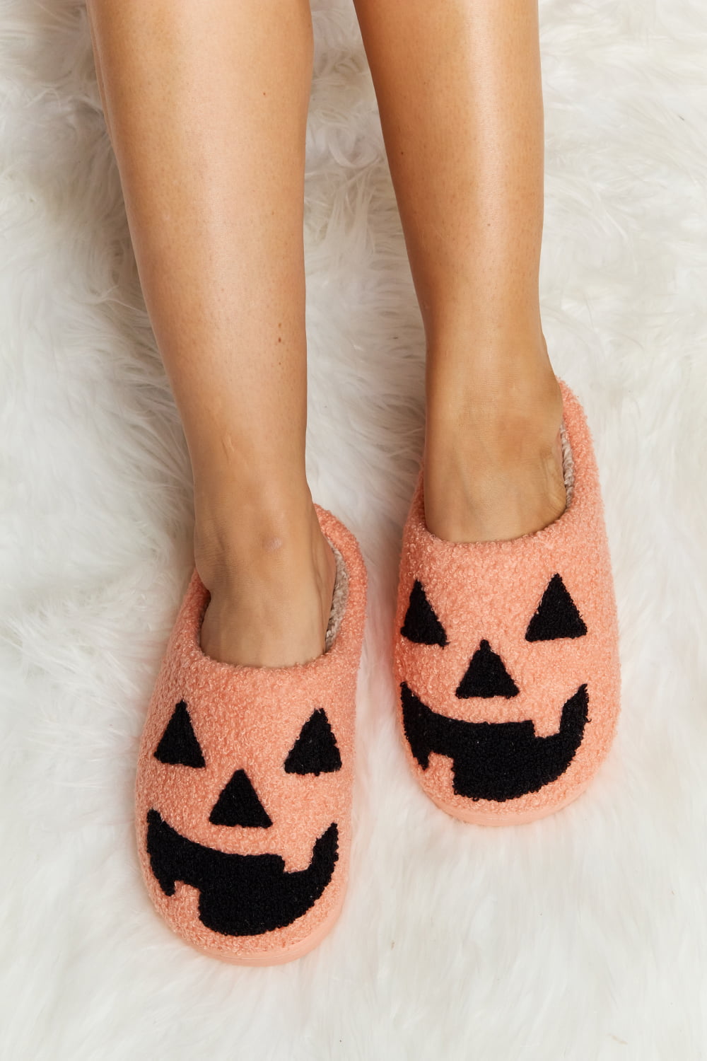 Cozy Printed Plush Slippers