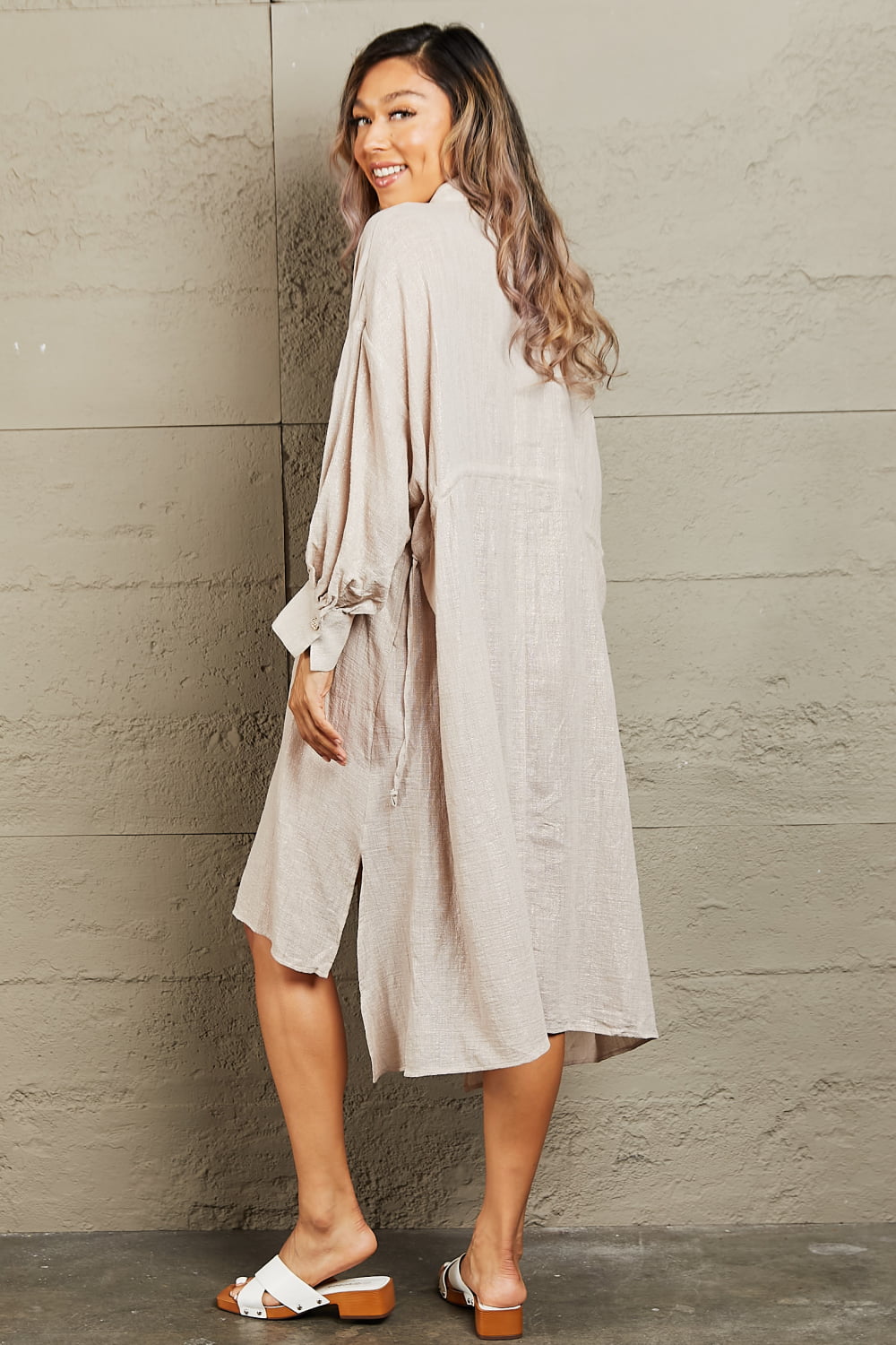 Raya Button Down Dress