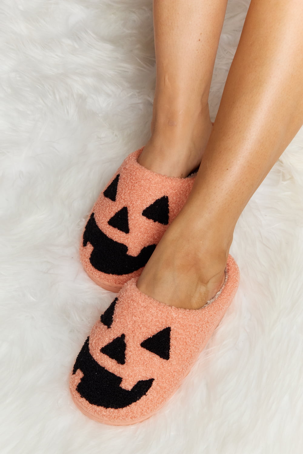 Cozy Printed Plush Slippers