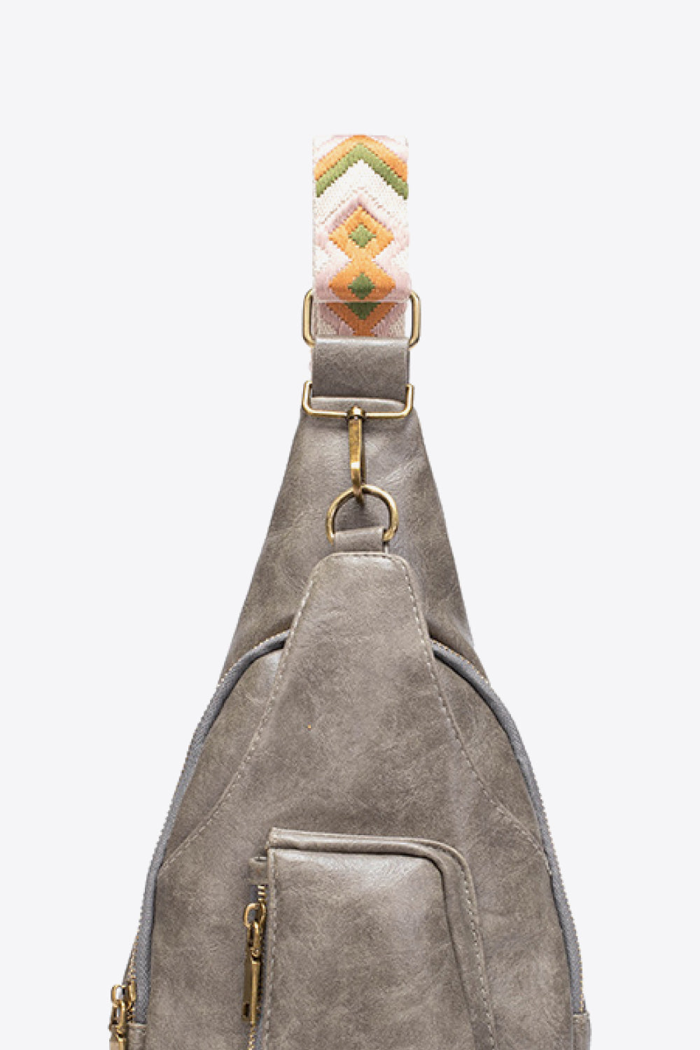 Iris Faux Leather Sling Bag